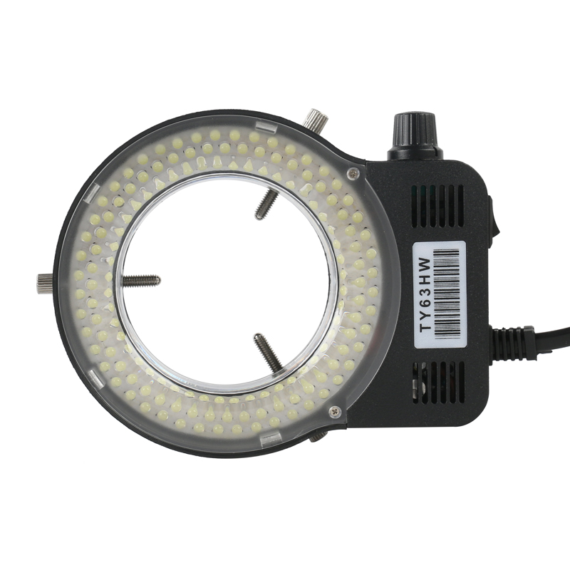 Photography Lighting Description - Einstellbare 144-LED-Ringlichtlampe für Industrie-Stereomikroskope, Videokameras und