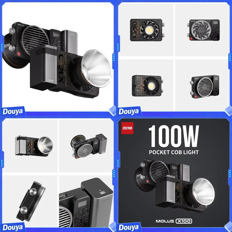 Photography Lighting Handheld - ZHIYUN Molus X100 100W COB LED-Licht