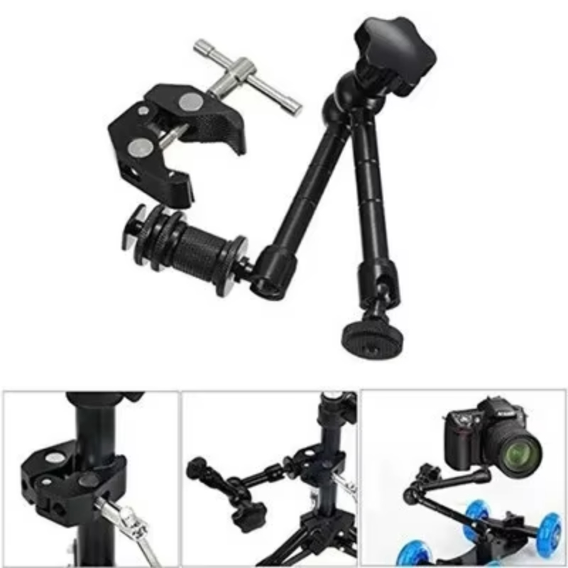 Photography Lighting Description - Super-Klemme 7/11 Zoll Verstellbarer Magischer Gelenkarm