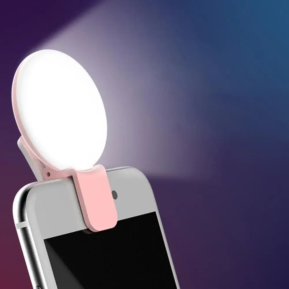 Photography Mobile Lighting - Handy LED Selfie Ring Licht Tragbare