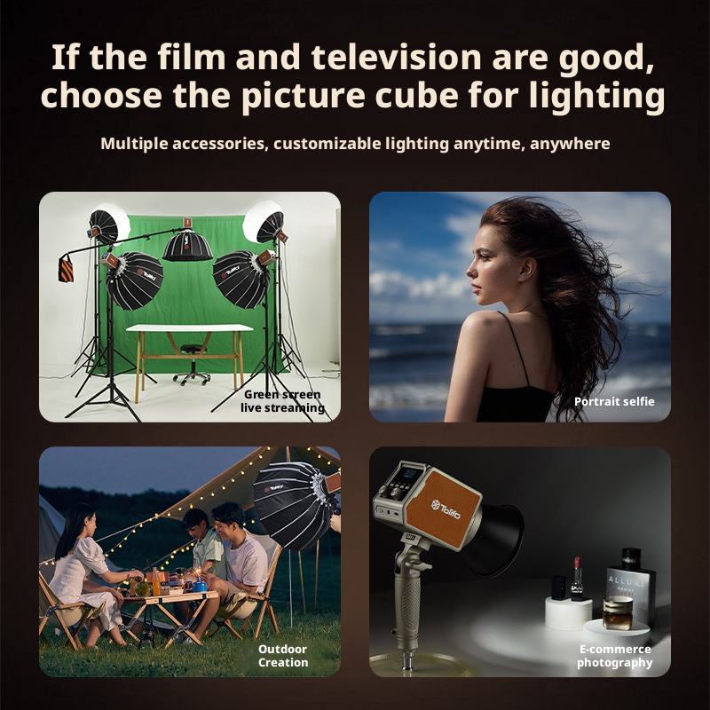 Handgehaltene Fotoleuchte mit  – Photography Mobile Lighting Bewertung und Preis