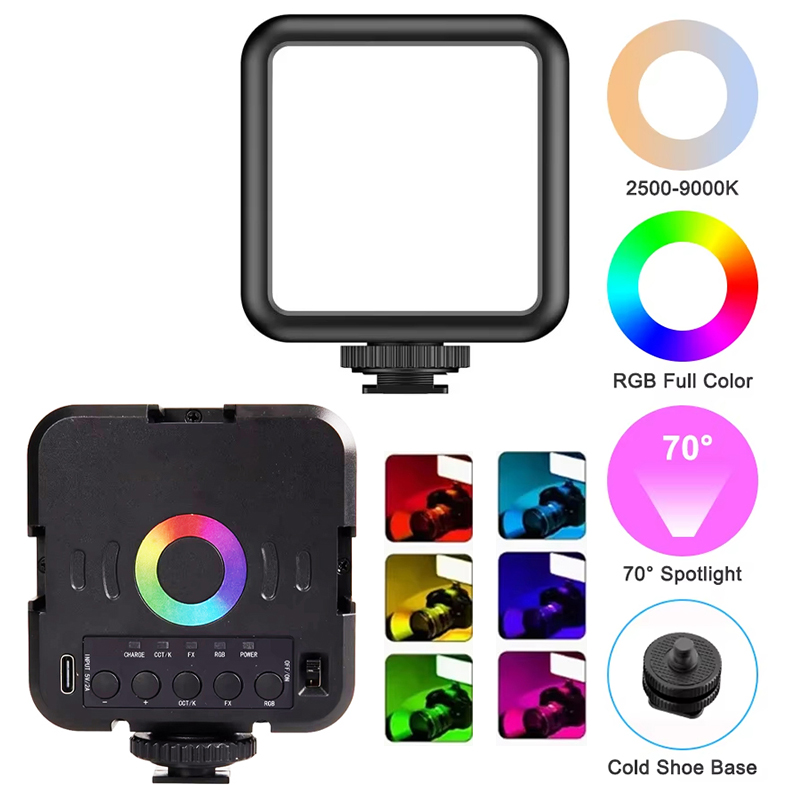 Tragbares W70RGB LED-Videolich – Photography Lighting Handheld Bewertung und Preis
