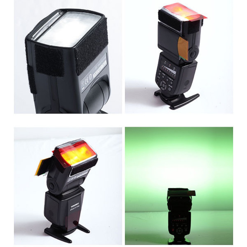 12 Farben Kamera-Blitzfilter-S – Photography Lighting Meter Bewertung und Preis