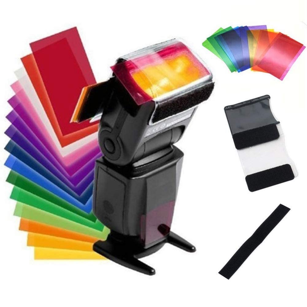12 Farben Kamera-Blitzfilter-S – Photography Lighting Meter Bewertung und Preis