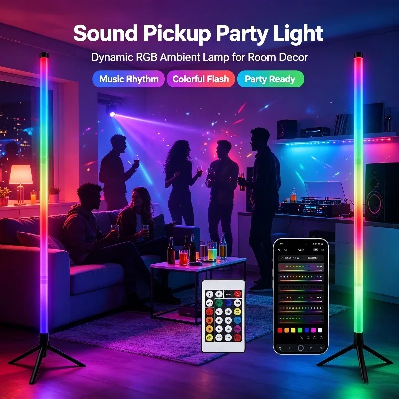 2 Stück 120CM RGB Stehlampe, S – Photography Lighting Game Bewertung und Preis