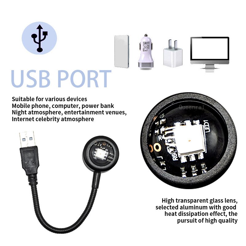 USB LED Sonnenuntergang Licht  – Photography Mobile Lighting Bewertung und Preis