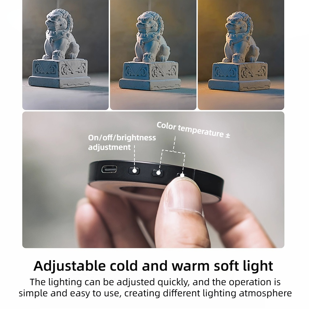 Mini Magnetisches LED-Aufhelll – Photography Lighting Description Bewertung und Preis